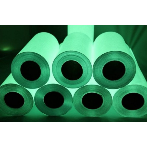 PHOTOLUMINESCENT PVC ADHESIVE FILM 1M x 25M