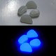 Glow in the dark stones 'small' TURCQUOISE 200g