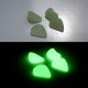 Glow in the dark stones 'small' TURCQUOISE 200g