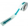 Photoluminescent adhesive band ARROW