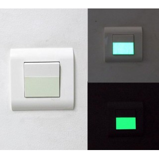 PHOSPHORESCENT SWITCHES - 6 cm x 10 pieces