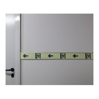 PHOTOLUMINESCENT ALUMINIUM PREMIUM WALL BAND