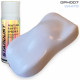 White automotive paint in spray