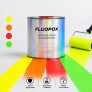 Fluorescent epoxy paint for floors, staircases, warehouses and ERP