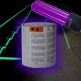 EPOXY UV fluorescent paint - FLOOR AND WALL 