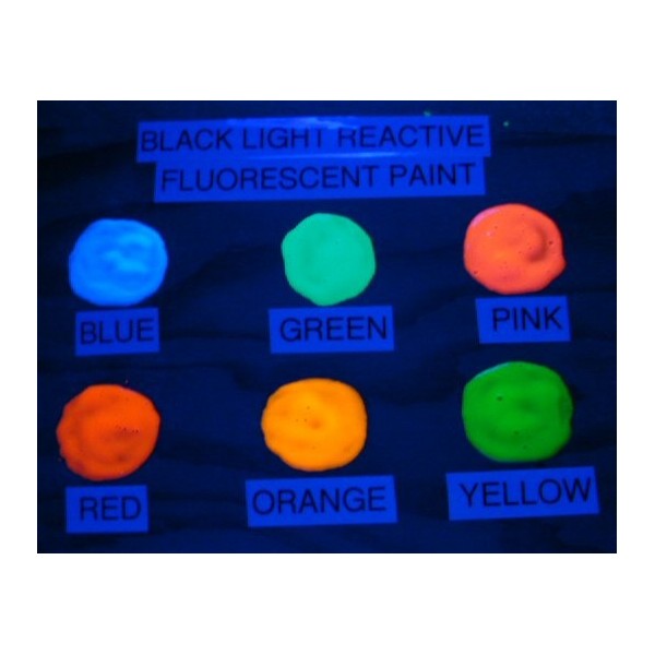 EPOXY UV fluorescent paint FLOOR AND WALL