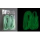 Phosphorescent laces Green