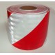 High Intensity Prismatic adhesive tapes red white