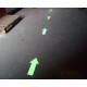 Photoluminescent Aluminium Arrow Signs - 30cm