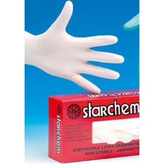 Latex gloves (box of 100)