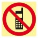 Printed signs on photoluminescent panels or adhesives