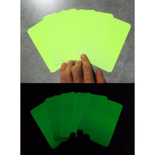 Fluorescent and phosphorescent Epoxy paint for indoor floors