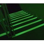 Self-adhesive corners Anti-slip adhesive photoluminescent strip in aluminum-epoxy