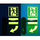 Photoluminescent Door Operation Sign 