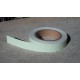 High intensity phosphorescent adhesive for LLL guidance