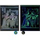 Ancient Egypt Collection" Phosphorescent Papyrus - 10 frescoes