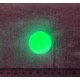 Phosphorescent beads, non-pierced