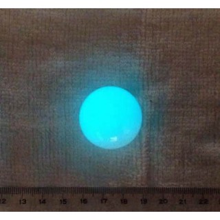 Phosphorescent beads, non-pierced