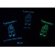 FOSFOSET Phosphorescent Water-based Ink for Silk Screen Printing