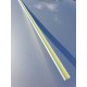 phosphorescent insert for aluminum floor 1 cm x 100cm