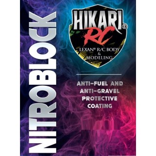 Anti-gravel and anti-fuel paint for radio-controlled models - HIKARI