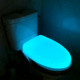 Phosphorescent toilet seat