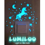 Lumiloo phosphorescent stickers for children's bedroom switches