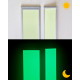 Aluminum photoluminescent profile for wall signage