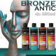 Patinated bronze paint – 4-product acrylic system