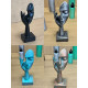 Patinated bronze paint – 4-product acrylic system