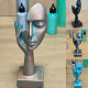 Patinated bronze paint – 4-product acrylic system