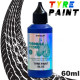 Professional tyre paint – rubber adhesion