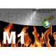Transparent M1 intumescent varnish for fire protection of surfaces